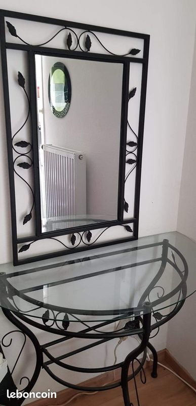 Coiffeuse + miroir (image 2)
