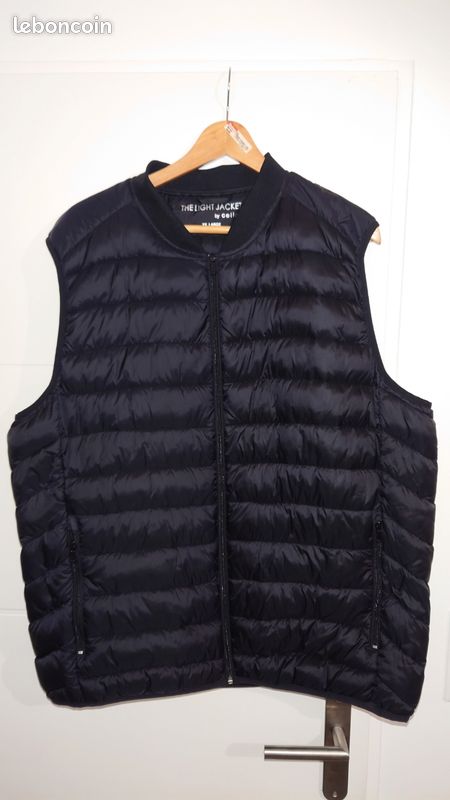 Doudoune, veste sans manches,light Jacket Celio xxl, état neuf