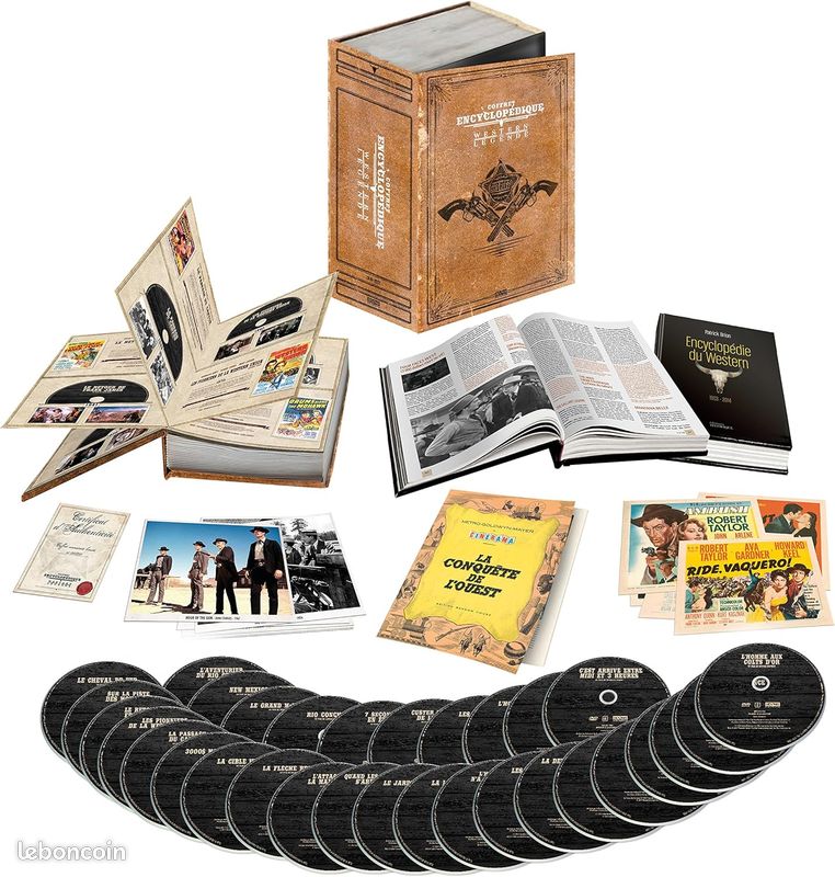 Coffret Encyclopédique Western De Légende - Édition Luxe Limitée Et Numérotée (image 1)
