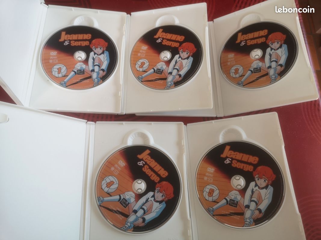 Jeanne et Serge – Intégrale 10 DVD – Anime culte années 80 – VF (image 6)
