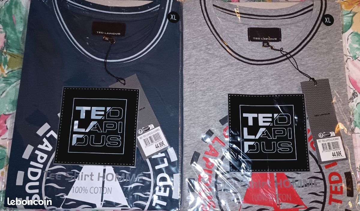 Tee-shirt ted lapidus neuf xl (image 1)