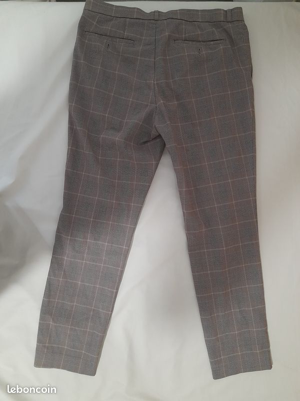 Pantalon Chino homme carrelé (image 2)