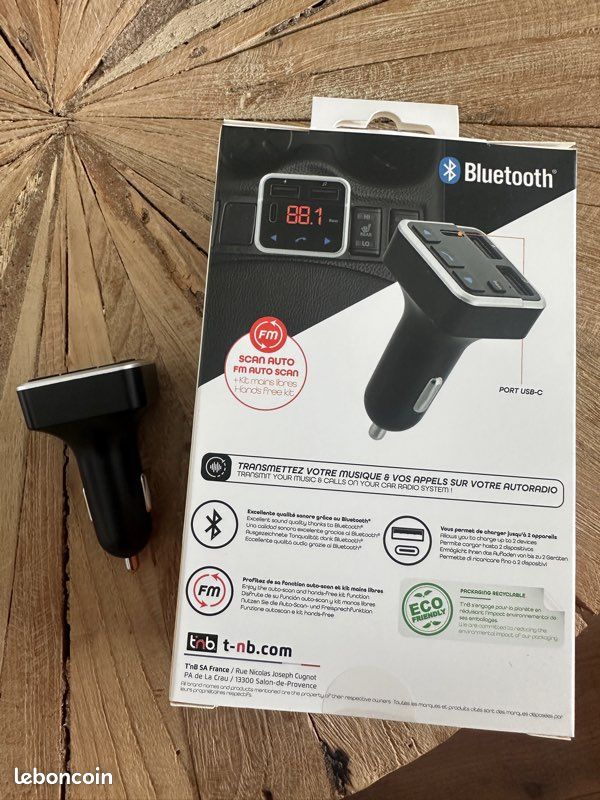 Transmetteur Bluetooth allume cigare voiture (image 2)