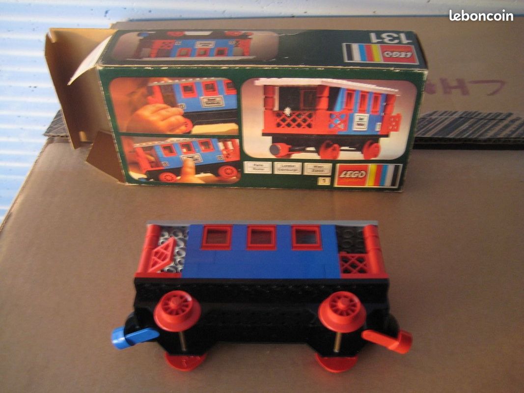 Lego n° 131 / le wagon de voyageurs (image 2)