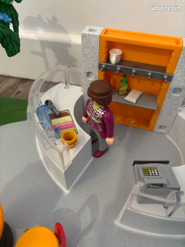 Playmobil Glacier 3563 - Complet En Boîte, Très Bon état, Thème Ferme Et Chevaux