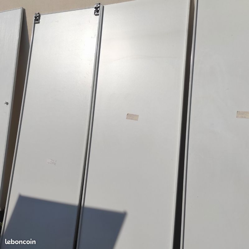 Lot de 4 portes coulissantes avec rails (image 7)