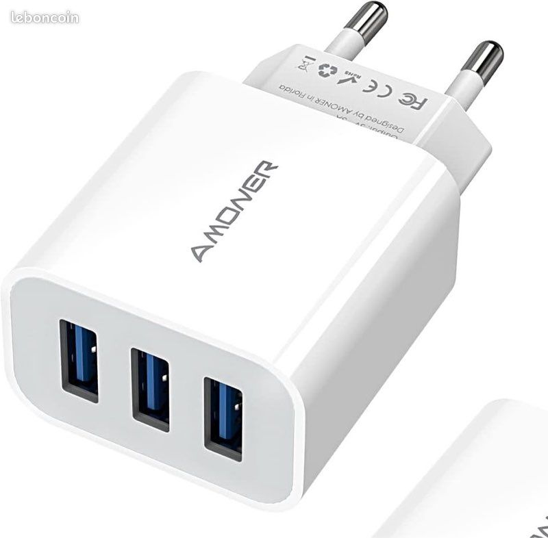 Triple chargeur USB (image 1)