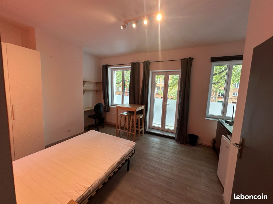 Appartement 1 pièce 20 m² · à Lille · 20 m² · 560 €/mois