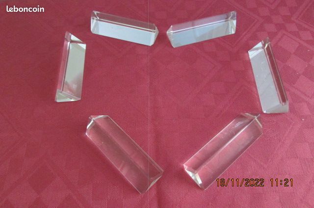 Porte couteaux en pate de verre (lot de 6) 15 euros (image 3)