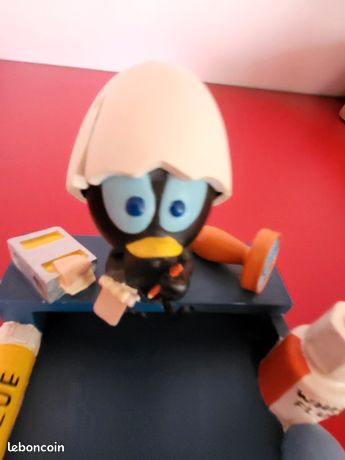 Figurine Calimero – Leblon-Delienne – Insomniaque – Résine – 2002 – Boîte