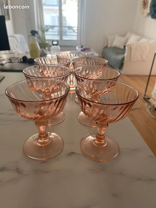 Coupes à champagne vintage (image 1)