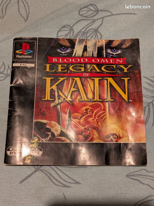 Blood Omen: Legacy Of Kain VF – Complet Sur PS1 Et PS2 (bon état)
