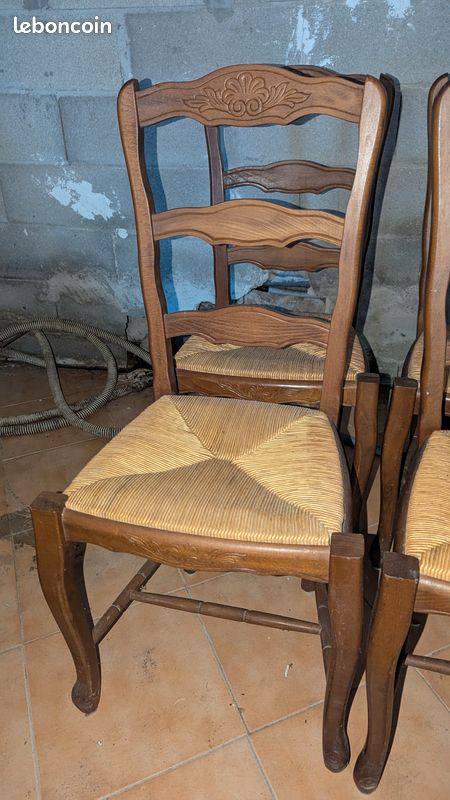 Chaises paillées (image 4)