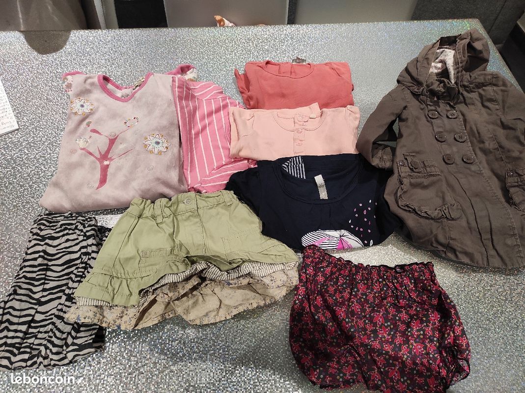 Vêtements fille 1 an/12mois (image 1)