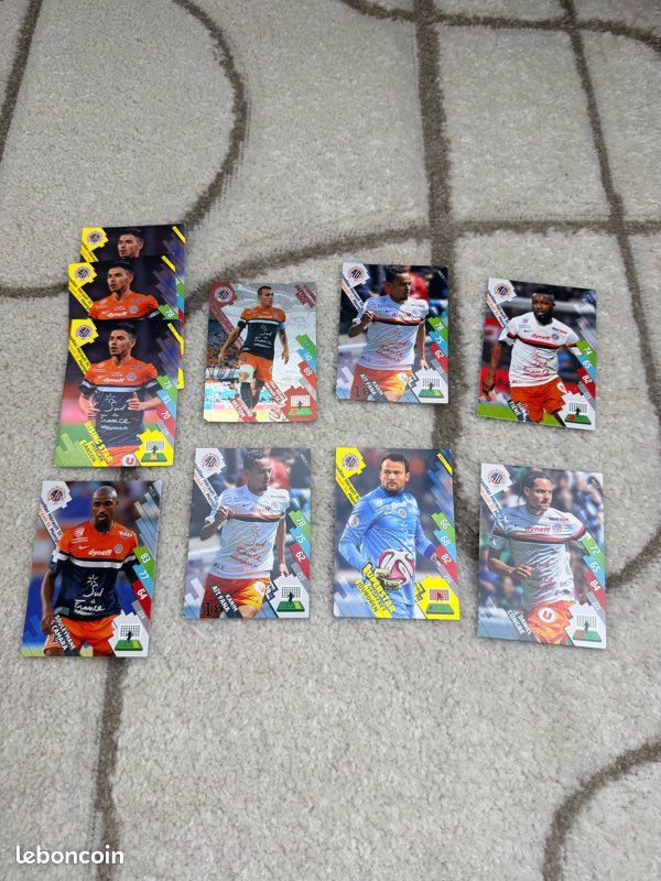 Lot De Plus De 100 Cartes Panini Football Ligue 1 - Saison 2014-2015 - Autocollants