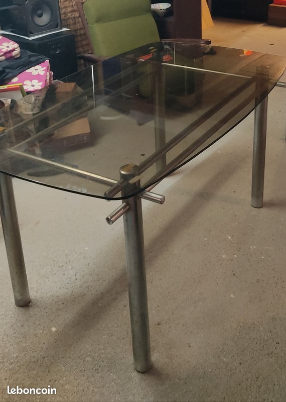 Table salle a manger ou cuisine design 70s (image 3)