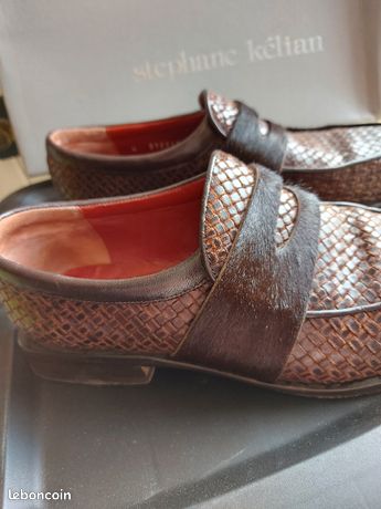 chaussures femmes tressees kelian