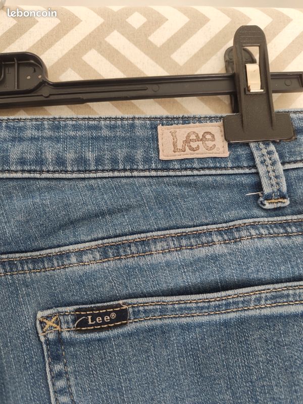 Jean noir femme Lee taille 38 (image 3)