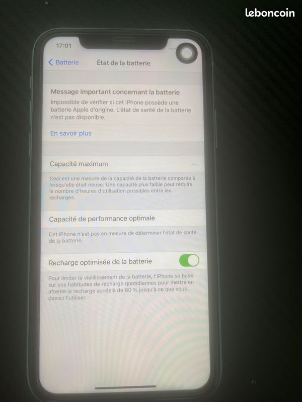IPhone 11 vert 64g (image 3)