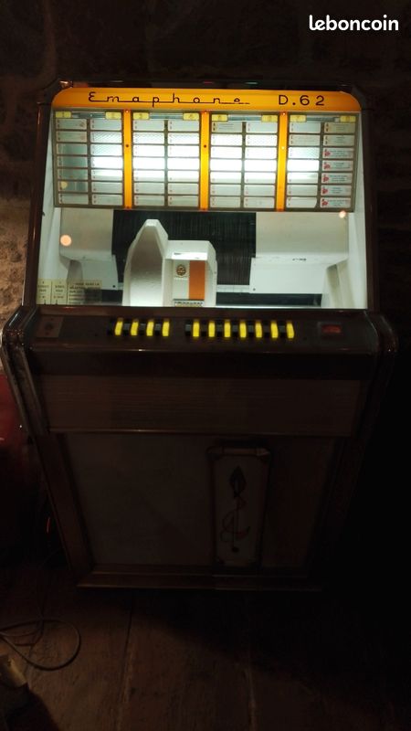 Juke-box Emaphone - Neuf - Pour Les Amateurs De Musique Et De Décoration Rétro