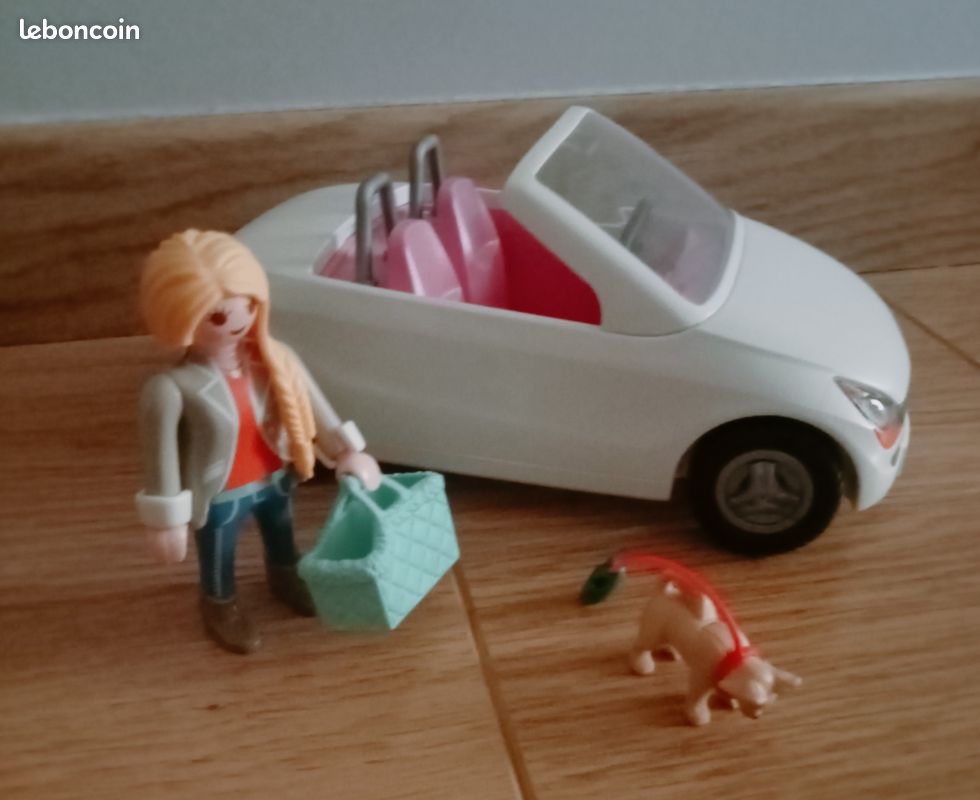 Voiture cabriolet Playmobil City Life (image 1)