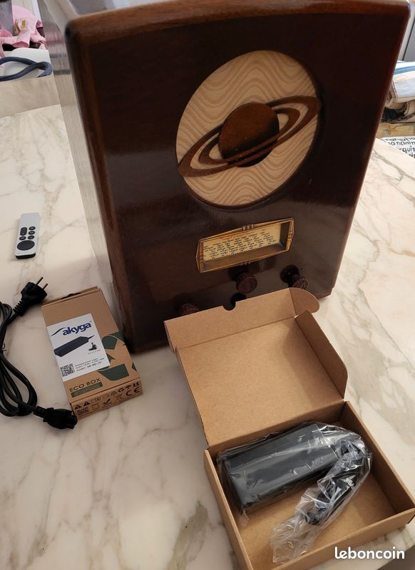 NEUF - Radio Vintage / Enceinte Bluetooth / TSF (image 6)
