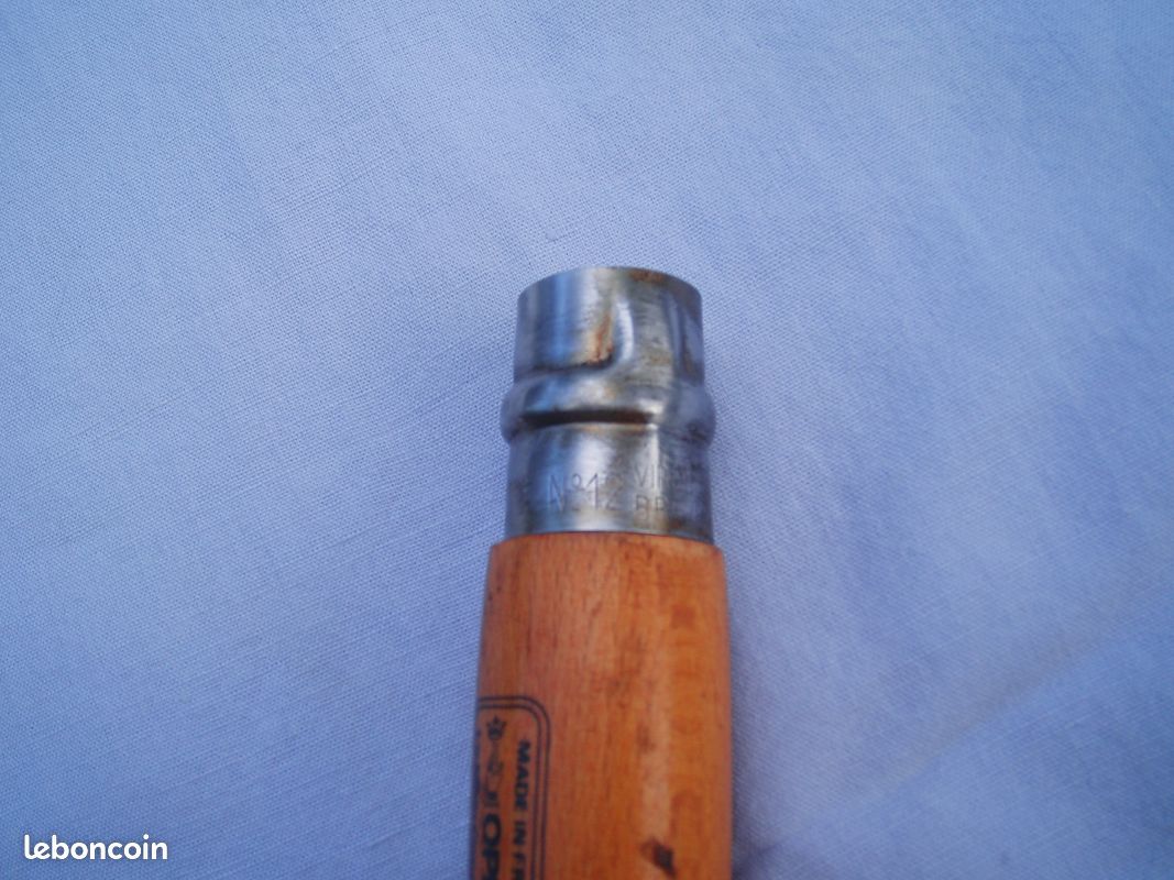 Couteau Pliant Opinel Vintage - Manche En Bois, Années 1950-60 - Fabriqué En France - Occasion