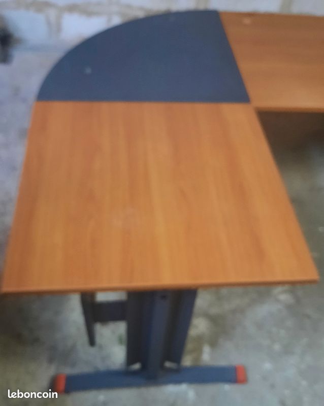 Grand bureau professionnel - bureau d'angle (image 3)