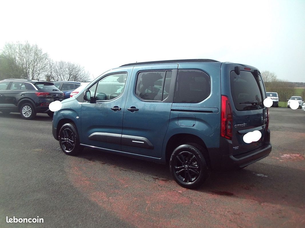 Citroen BERLINGO 1.5 BLUE HDI 130CH MPLUS CABINE APPROFONDIE EAT8 BOITE AUTO 5 PLACES (image 4)