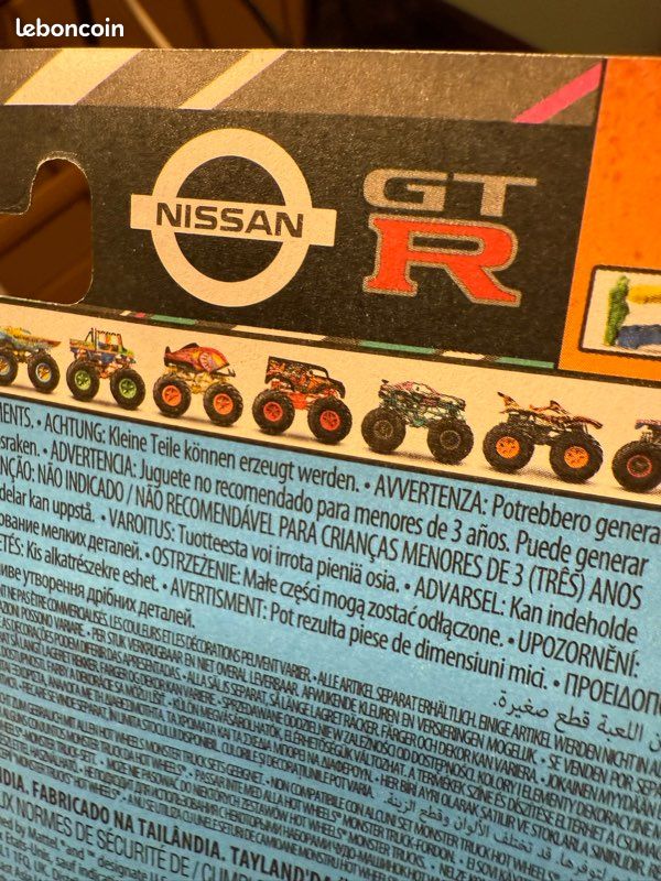 Hotwheels bigfoot monster truck nismo 1999 NISSAN SKYLINE GTR (image 4)