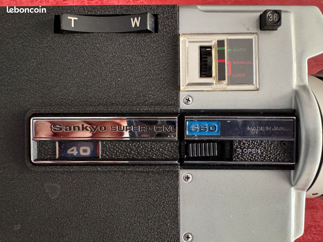 Caméra Super 8 Sankyo – Made in Japan – vintage années 70