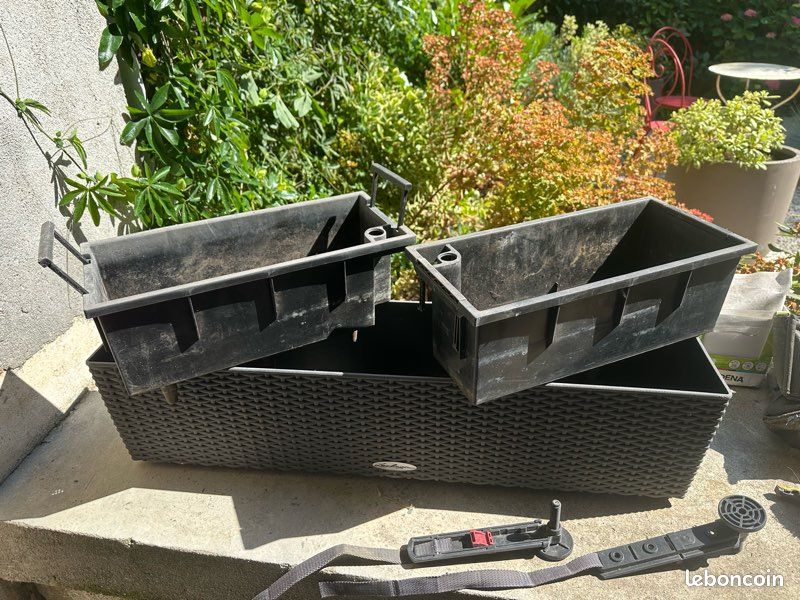 Jardinière lechuza 80cm avec fixation (image 2)