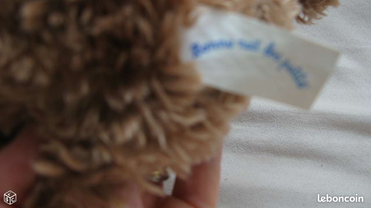 Peluche marron neuve jamais utilisée (image 2)