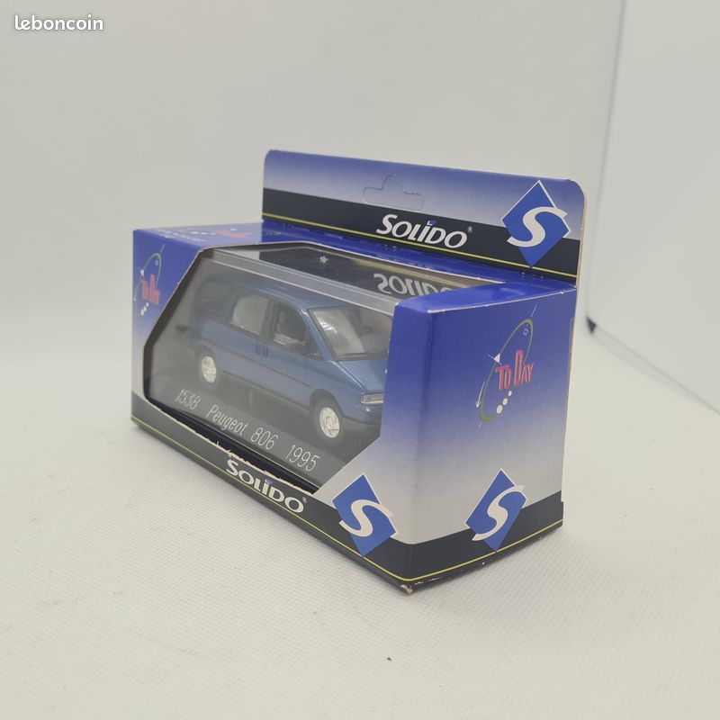 Solido_ Peugeot 806 1/43 - Collection