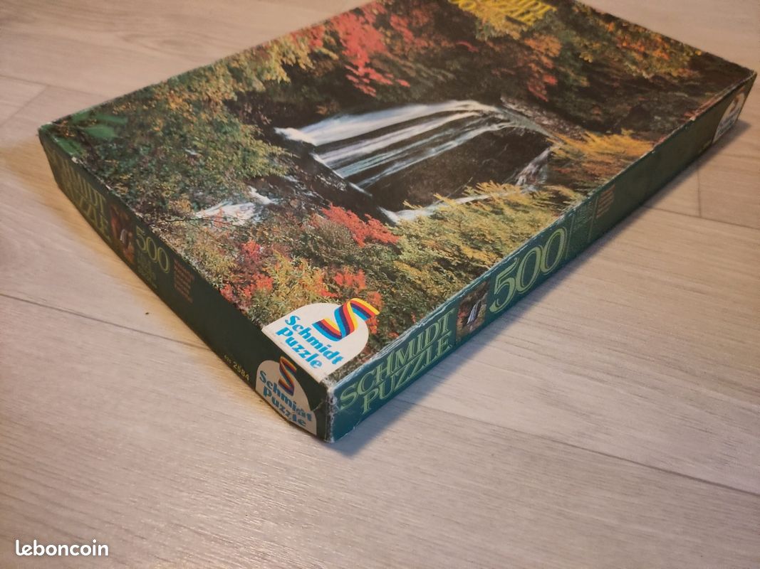 Puzzle 500 pieces cascade ancien (image 1)