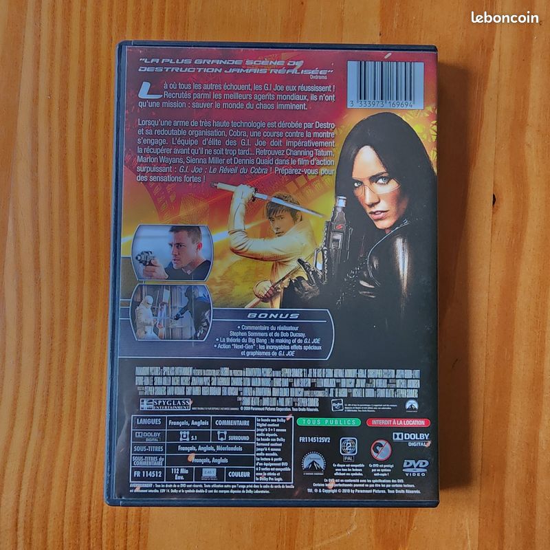 G.I. Joe Le réveil du cobra DVD (image 2)
