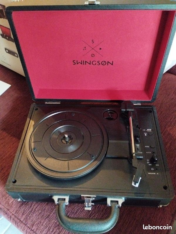 Tourne disques portable neuf (image 1)