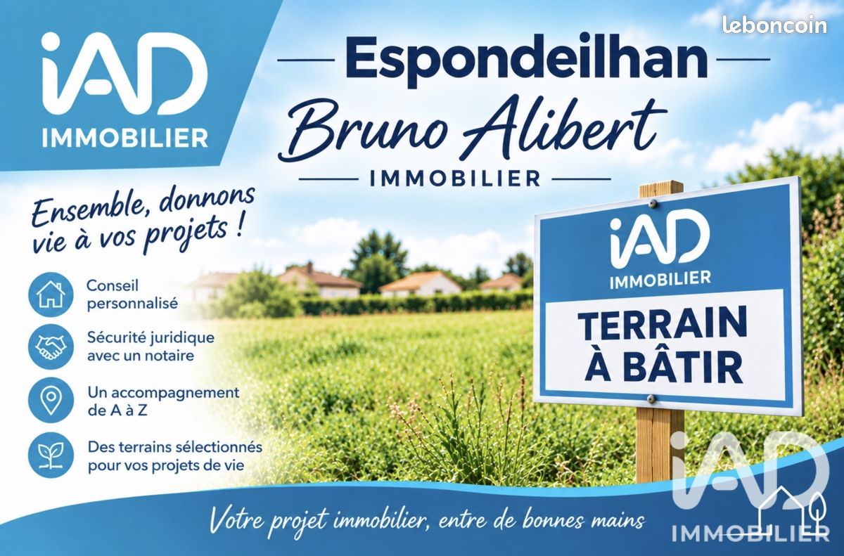 Terrain 250 m² · à Espondeilhan · 250 m² · 85 000 €