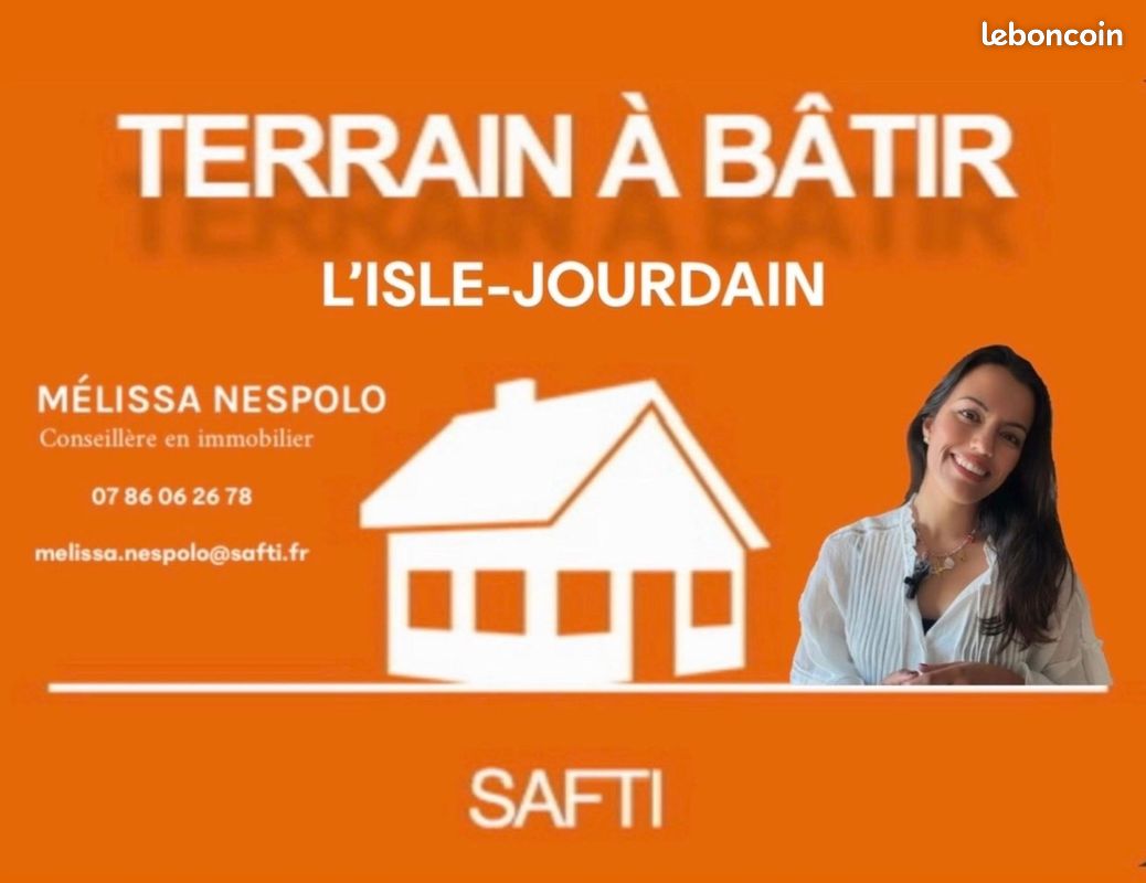Terrain 736 m² · à L'Isle-Jourdain · 736 m² · 135 000 €
