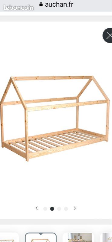 Lit cabane enfant (image 1)