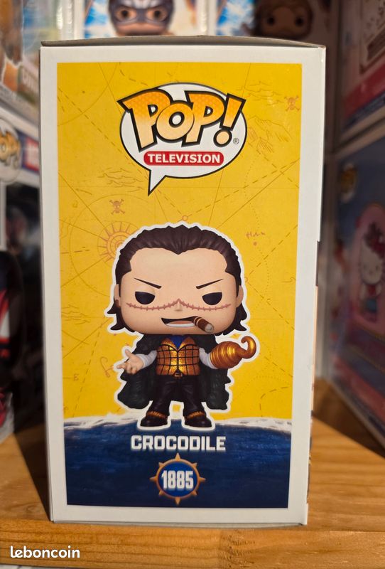 Funko Pop! Crocodile – One Piece – Figurine Vinyle 9 Cm – Collection Officielle – Cadeau Fan Anime