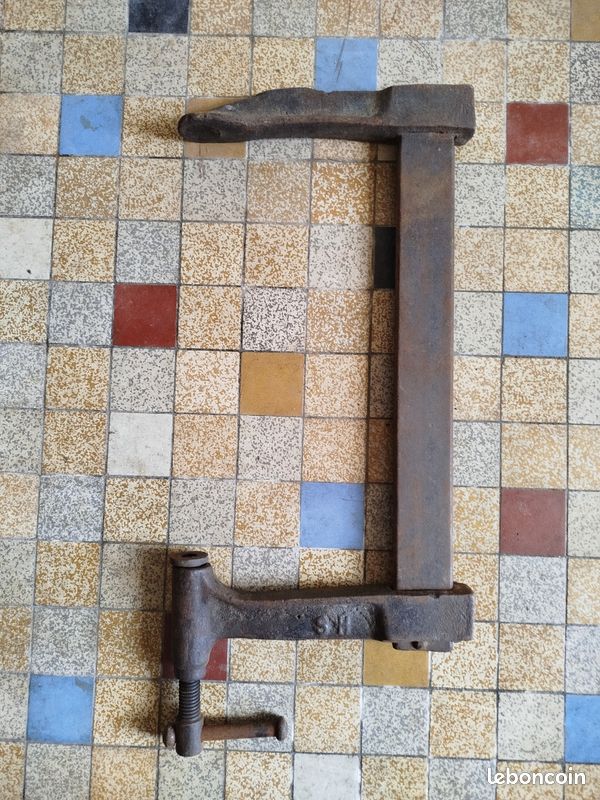 SERRE JOINT BOIS - Ancien Outil - Menuisier - Vintage - Deco EUR 29,99