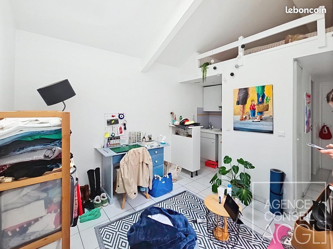 Appartement 1 pièce 18 m² · à Bordeaux · 18 m² · 519 €/mois