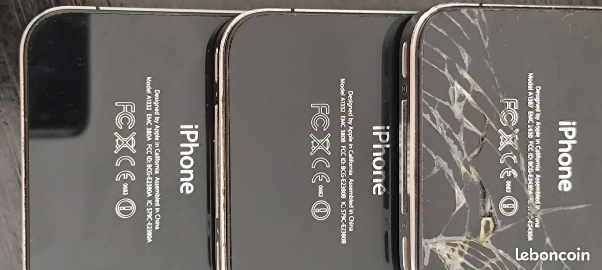 Lot 3 Apple iPhone 4s/4 (image 5)