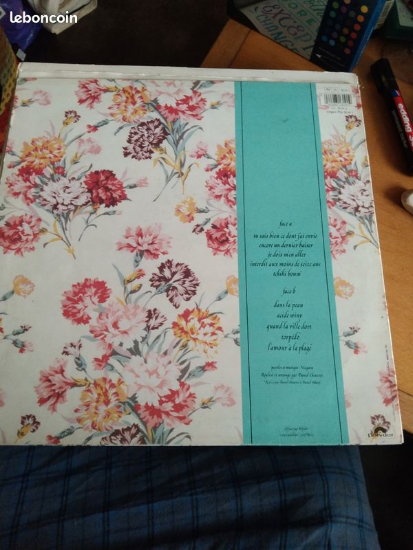 Disque vinyle Niagara Encore un dernier baiser de 1986 (image 2)