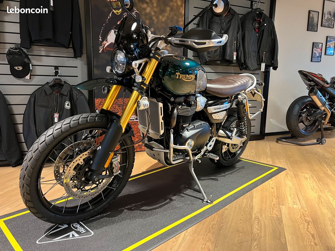 Triumph Scrambler 1200 XE Steve McQueen No 655/1000 Motos