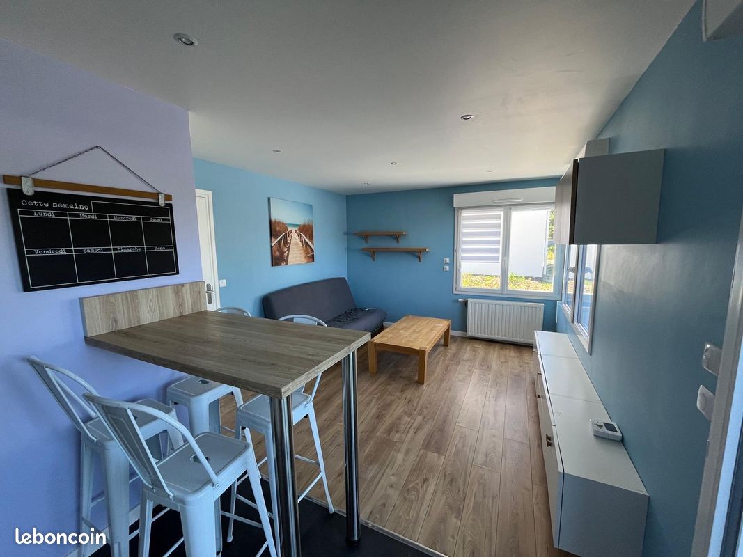 T2 lumineux avec grande terrasse privative – Parking privé – Ploemeur (image 2)
