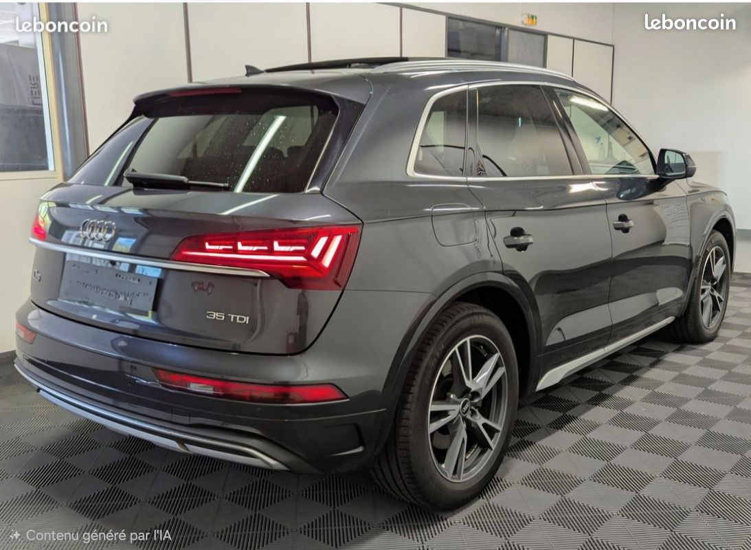 Audi Q5 35 TDI 163ch S tronic 7 Avus - 2021 - 60 000 km - Toit Pano (image 2)