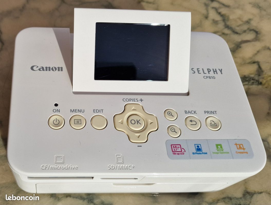 Imprimante photos portable "canon selphy cp810" (image 2)