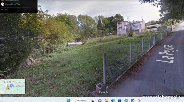 Terrain 457 m² Lacrouzette